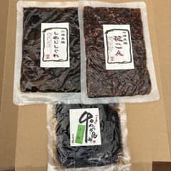 佃煮　昆布　色々　3袋セットのサムネイル