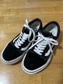 【訳あり】VANSオールドスクール スニーカー 24.5cm ヒールパッチなしのサムネイル