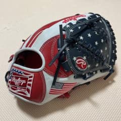 ローリングス　HOH USA 星条旗　軟式用グローブ  オールラウンド限定モデルのサムネイル