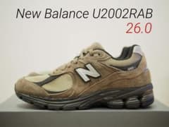 国内正規品！New Balance U2002RAB 26.0㎝ ブラウン - メルカリ