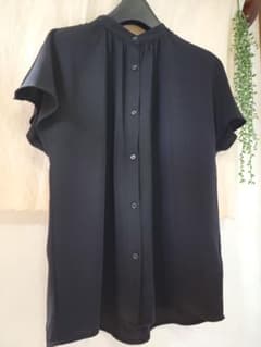 GU☆フレンチ袖ブラウス黒☆のサムネイル
