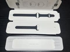 Apple Watch 純正 スポーツバンド44mm ブラック M/Lのサムネイル