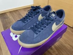 新品　ナイキ　ブレーザー（ネイビー×ガム）のサムネイル