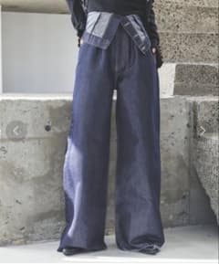 JEANASIS グロッシーワイドパンツのサムネイル