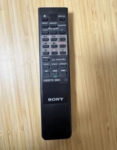RM-501 sony ソニー リモコン カセットデッキ - メルカリ