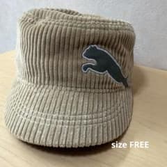 PUMA コーデュロイ ワークキャップ ベージュのサムネイル