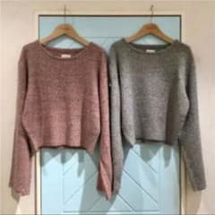 《 最終値下 12/25処分 様 専用 》kastane 裁ち切りネップニットのサムネイル