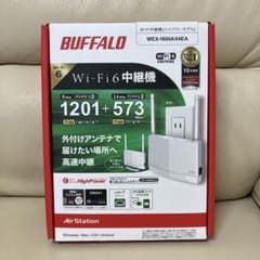 BUFFALO WEX-1800AX4EA Wi-Fi 6 中継機のサムネイル