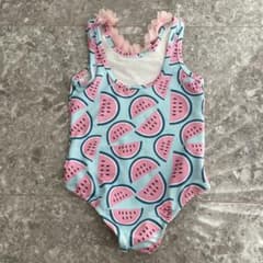 スイカ柄 ベビー水着 女の子 80cmのサムネイル