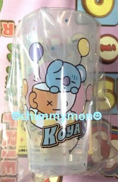 BT21☆이치반 복권☆VAN PARK☆D상 클리어 텀블러☆KOYA☆BTS