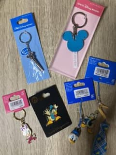ディズニー　キーホルダー　ドナルド　キーケース　セットのサムネイル