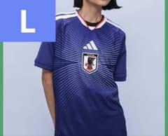 ワールドカップ日本代表 ユニフォーム 2026 Lサイズ サムライブルーサッカーのサムネイル