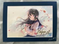 しぐれうい 雨に恋う 直筆サイン入り複製原画 - メルカリ