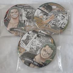 ONE PIECE ロロノア・ゾロ 缶バッジ 3点セット - メルカリ