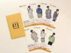 BTS LEMONA 透明フォトカード 7枚セットのサムネイル