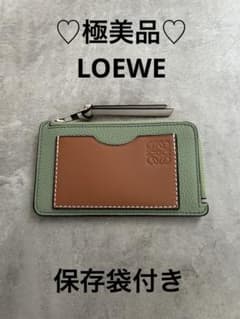 値下げ中！！【極美品】LOEWE フラグメントケース 財布 ローズマリー 