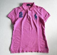 RALPH LAUREN 半袖 ポロシャツ ピンク Lサイズ - メルカリ