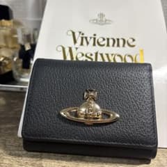 Vivienne Westwood 三つ折り財布 ブラックのサムネイル