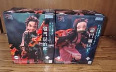 鬼滅の刃 XrossLink フィギュア 竈門炭治郎 竈門禰豆子 2種