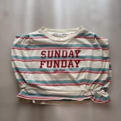 HONE BABY マルチボーダー Tシャツ　90サイズのサムネイル