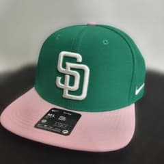 ナイキ サンディエゴ パドレス プロキャップ グリーン×ピンク M/Lサイズ ナイキ サンディエゴ パドレス プロキャップ グリーン×ピンク M/L