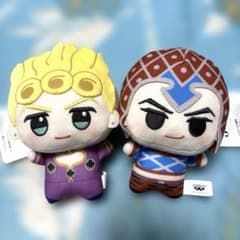 ジョジョの奇妙な冒険 ジョルノ ミスタ ちびぐるみ - メルカリ