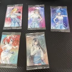 ホロライブ ウエハース6 そら、すいせい、ちょこ、らでん、ハコスのサムネイル