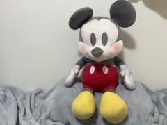 雪降るマーケット　ミッキーマウス 超超BIGぬいぐるみ