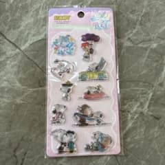 【即発送】 スヌーピー ぷくぷくシール10枚入のサムネイル