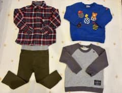 【ミキハウス】男の子　おまとめ売り(サイズ90)のサムネイル