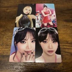 LE SSERAFIM KIM CHAEWON フォトカード 4枚セットのサムネイル