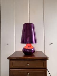 kartell CINDY シンディpurple ランプ - メルカリ