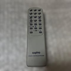 美品RB-DA9 サンヨー テレビ リモコン オーディオ ビデオ - メルカリ