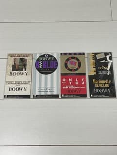 BOOWY CDシングル 4枚セット 氷室京介 布袋寅泰 松井常松 高橋まこと