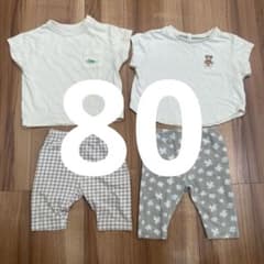 子供服 半袖Tシャツ パンツ 4点セットのサムネイル