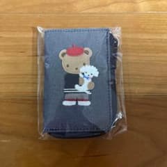 ベレー帽のクマと犬の刺繍 キーケース ベレー帽のクマと犬の刺繍 キーケース - メルカリ