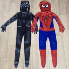 Spider-Man & Black Panther cosplay costume for children