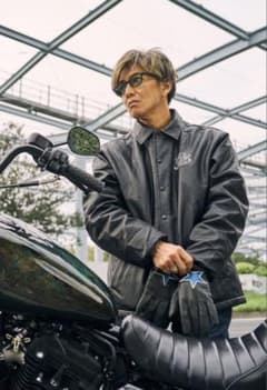 キムタク着 ROLLER FAKE LEATHER COACH JACKET - メルカリ