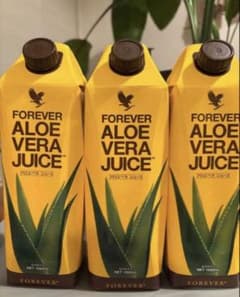 FOREVER ALOE VERA JUICE 1000ml 3本セット - メルカリ