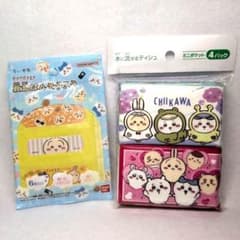 ちいかわ うさぎ 絆創膏 水に流せるポケットティッシュ 4P セットのサムネイル
