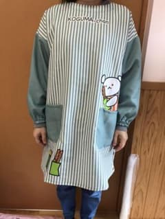 こぐまちゃんエプロン☆長袖のサムネイル