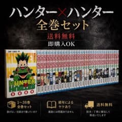HUNTER×HUNTER 漫画 全36巻セット 冨樫義博のサムネイル