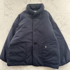 未使用品 ORCIVAL オーシバル スタンドカラーブルゾン ネイビー - メルカリ
