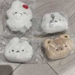 スタジオハヌルぬいぐるみキーホルダー 4点セットのサムネイル
