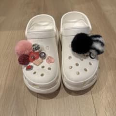 클록스 후저 24cm 화이트 화이트