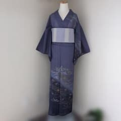 三花】美品 洗える着物 絽 訪問着 単衣 リサイクル リユース - メルカリ
