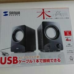 未使用 USBスピーカー サンワサプライのサムネイル