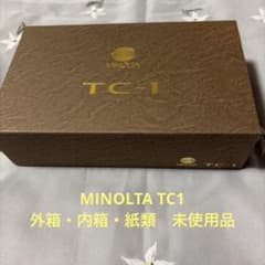 MINOLTA TC-1 専用カメラケース用 外箱・内箱セット - メルカリ