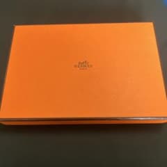 HERMES 空箱 ギフトボックス オレンジ 17.5×12×2cm - メルカリ