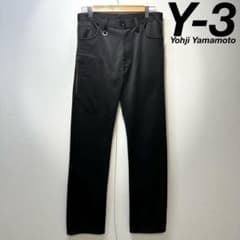 希少 美品 Y-3 サイドジップ ベルトループ 5ポケット トラックパンツ S 
